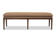 Carlisle Wheat Bread/Pecan Pie Upholstered Bench by Modus Furniture at Eve Furniture