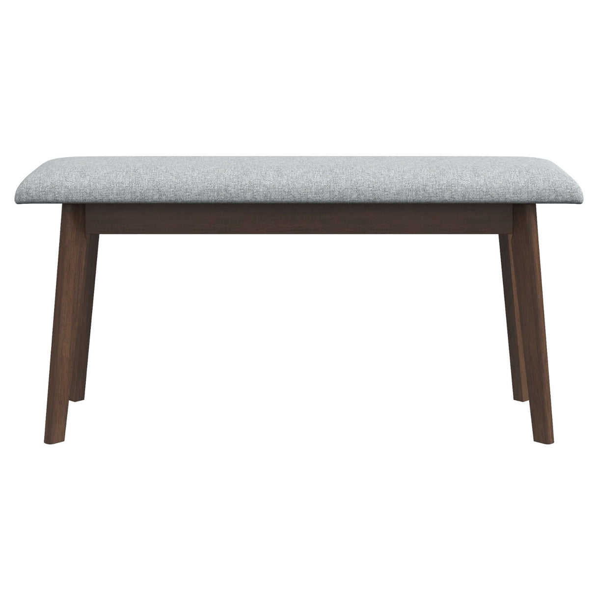 Carlos Fabric Upholstered Solid Wood Bench 47"