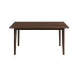 Carlos Solid Wood Dining Table Walnut / 47"