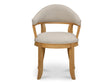 Carlos Taupe Dining Chair by MOES at Eve Furniture