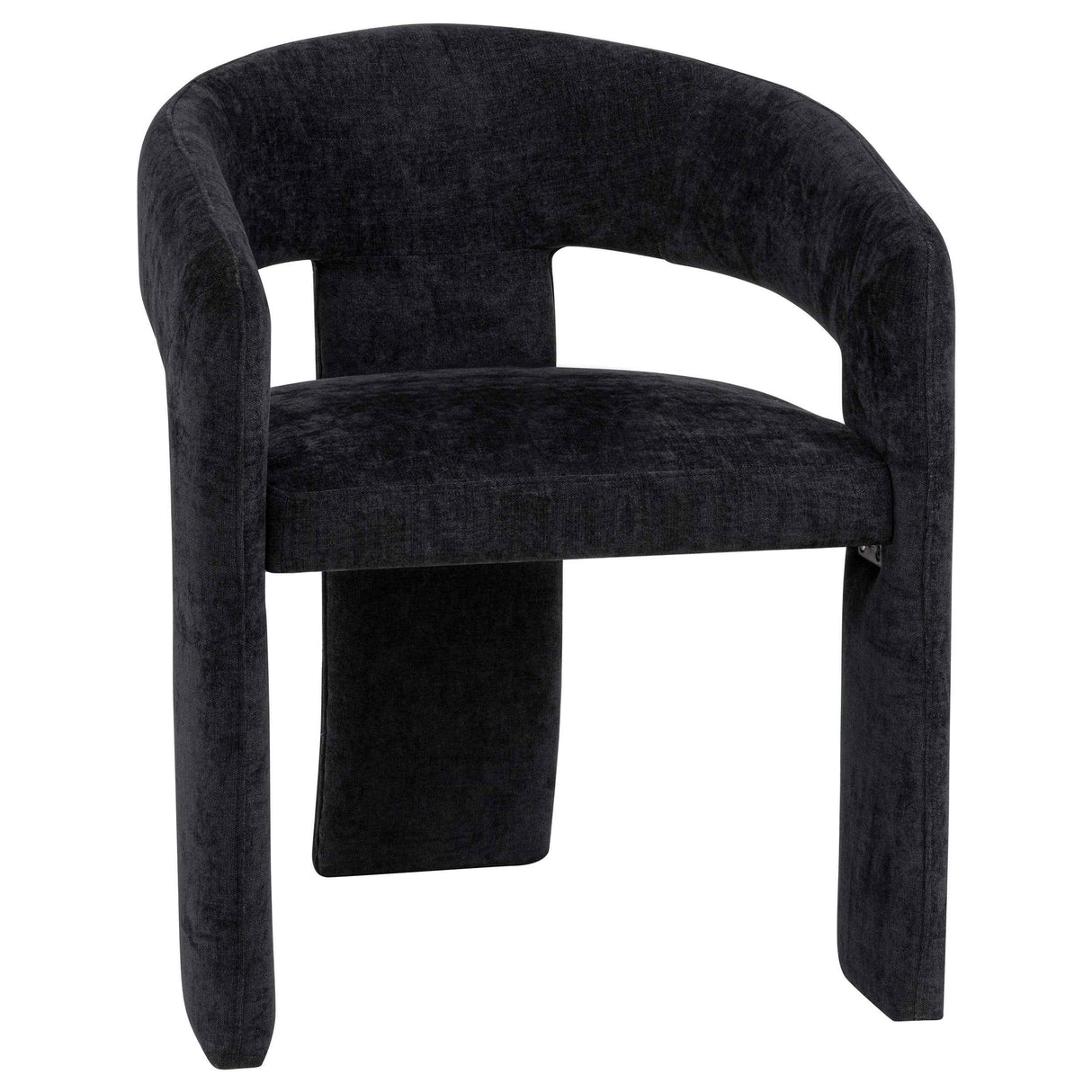 Carlow Black Upholstered Dining Arm Chair (Set of 2) by Coaster at Eve Furniture