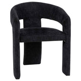 Carlow Black Upholstered Dining Arm Chair (Set of 2) by Coaster at Eve Furniture