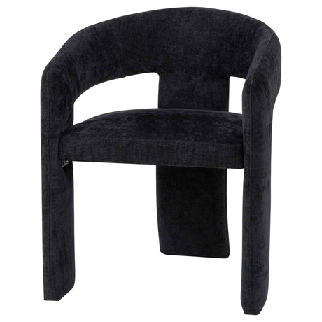 Carlow Black Upholstered Dining Arm Chair (Set of 2) by Coaster at Eve Furniture
