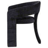 Carlow Black Upholstered Dining Arm Chair (Set of 2) by Coaster at Eve Furniture