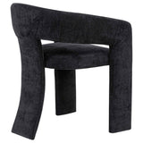 Carlow Black Upholstered Dining Arm Chair (Set of 2) by Coaster at Eve Furniture