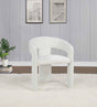 Carlow White Upholstered Dining Arm Chair (Set of 2) by Coaster at Eve Furniture
