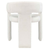 Carlow White Upholstered Dining Arm Chair (Set of 2) by Coaster at Eve Furniture