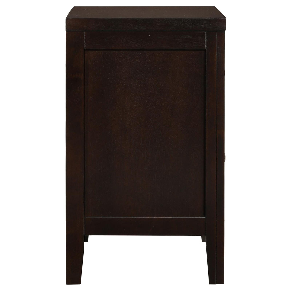 Carlton 2-Drawer Rectangular Nightstand Cappuccino