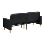 Carlton Black Convertible Sofa Bed