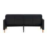 Carlton Black Convertible Sofa Bed