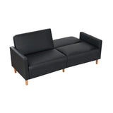 Carlton Black Convertible Sofa Bed