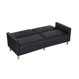 Carlton Black Convertible Sofa Bed