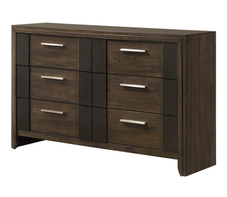 Carlton Brown Dresser by Crown Mark at Eve Furniture