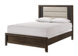 Carlton Brown King Panel Bed by Crown Mark at Eve Furniture