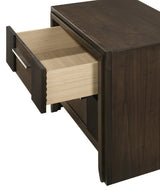 Carlton Brown Nightstand by Crown Mark at Eve Furniture