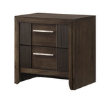 Carlton Brown Upholstered Panel Bedroom Set by Crown Mark at Eve Furniture