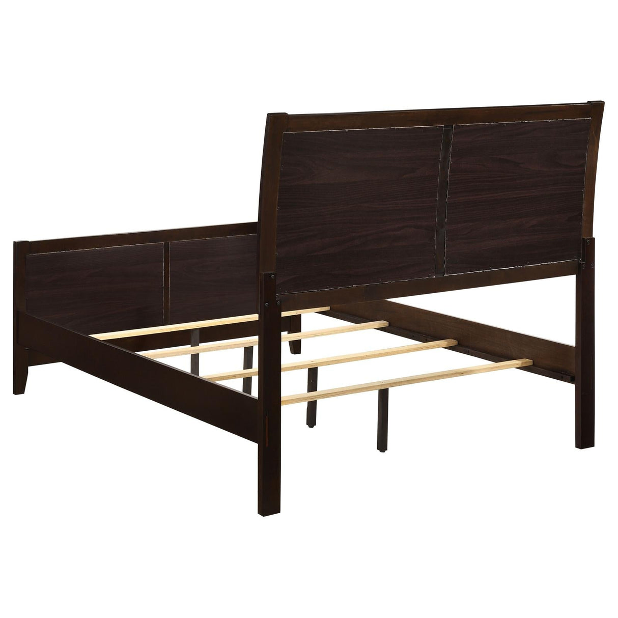 Carlton Cappuccino 5-Piece Queen Bedroom Set with Upholstered Headboard by Coaster at Eve Furniture
