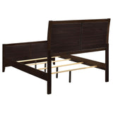 Carlton Cappuccino 5-Piece Queen Bedroom Set with Upholstered Headboard by Coaster at Eve Furniture