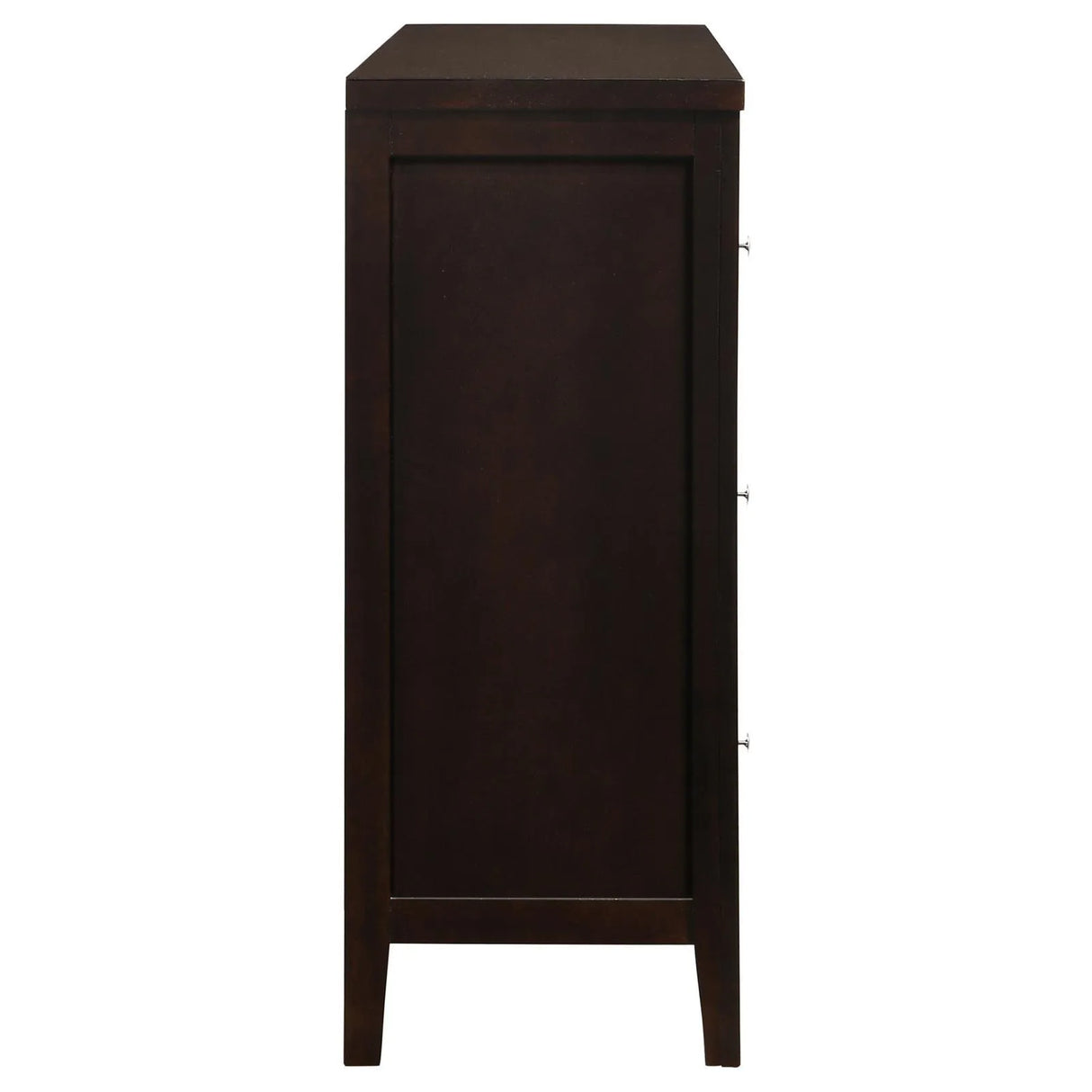 Carlton Cappuccino 6-Drawer Rectangular Dresser by Coaster at Eve Furniture