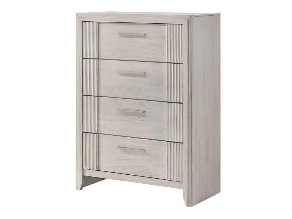 Carlton White Mist Chest by Crown Mark at Eve Furniture