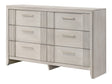 Carlton White Mist Dresser by Crown Mark at Eve Furniture