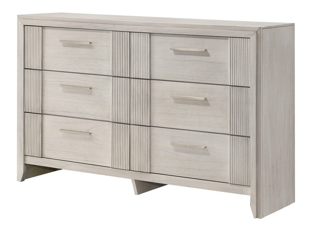 Carlton White Mist Dresser by Crown Mark at Eve Furniture