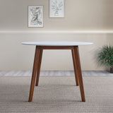 Carlton White Top Dining Table by Ashcroft Furniture at Eve Furniture