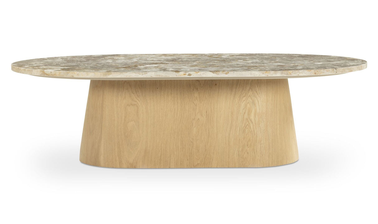 Carly Coffee Table Panther Stone by Moe's Home at Eve Furniture