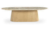 Carly Coffee Table Panther Stone by Moe's Home at Eve Furniture