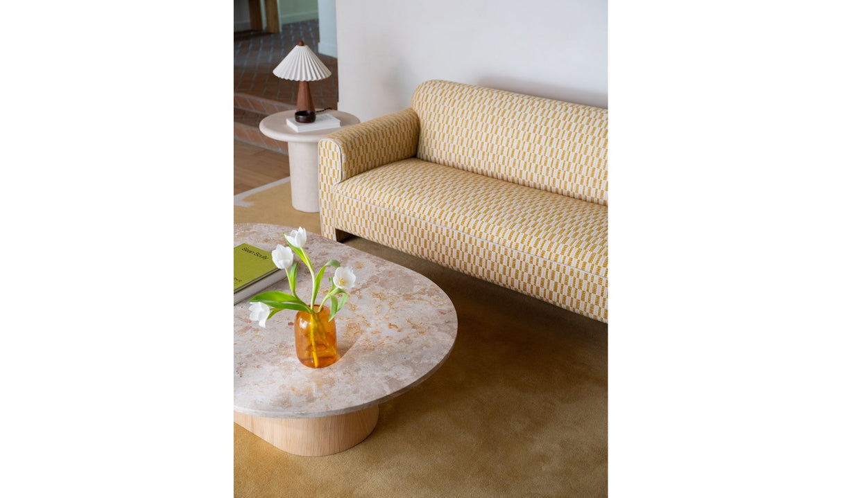 Carly Coffee Table Panther Stone by Moe's Home at Eve Furniture