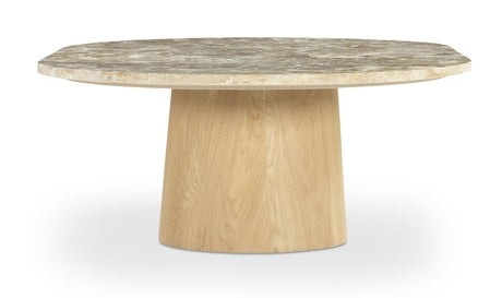 Carly Coffee Table Panther Stone by Moe's Home at Eve Furniture
