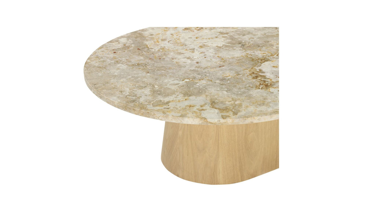 Carly Coffee Table Panther Stone by Moe's Home at Eve Furniture