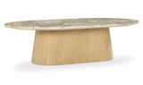 Carly Coffee Table Panther Stone by Moe's Home at Eve Furniture