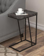 Carly Gray Expandable Chevron Rectangular Accent Table by Coaster at Eve Furniture