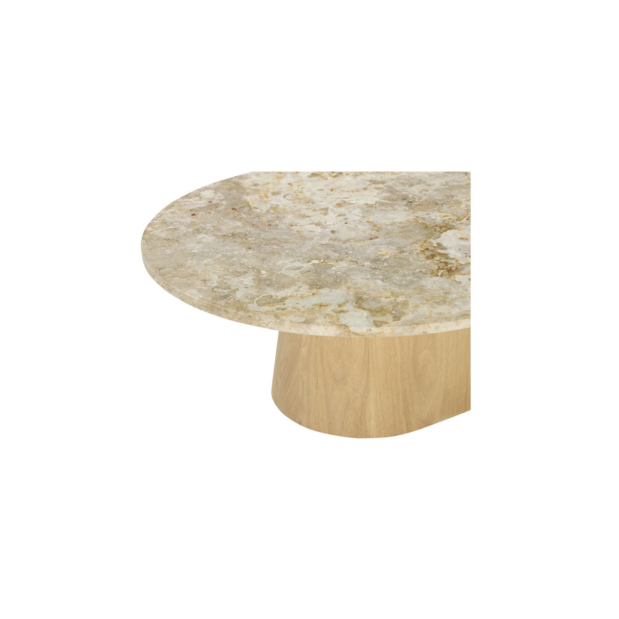 Carly Panther Stone Coffee Table by Moe's Home at Eve Furniture
