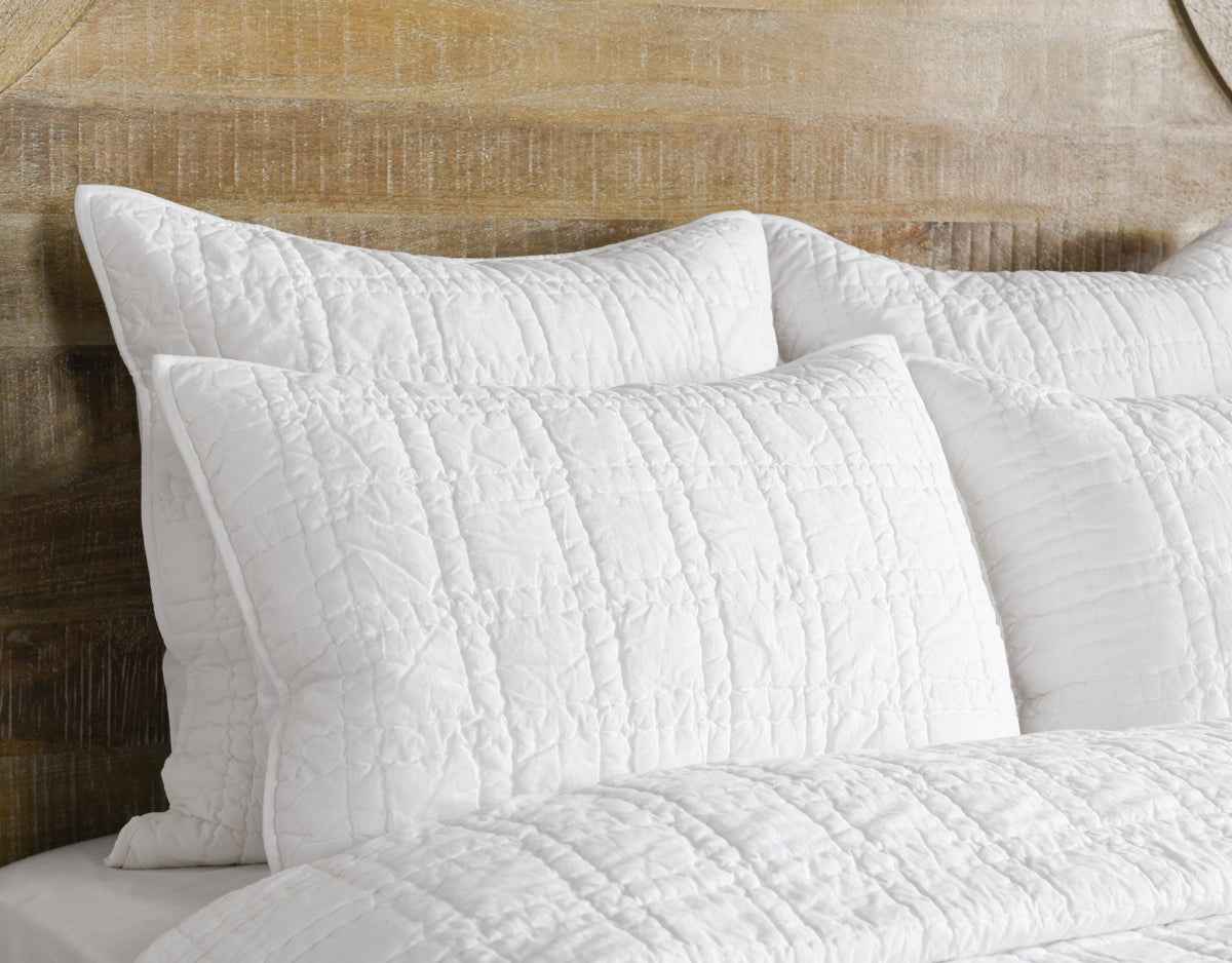 Carly White Quilt Collection by Classic Home at Eve Furniture
