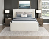 Carmel Beige California King Platform Bed by Homelegance at Eve Furniture