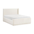 Carmel Beige California King Platform Bed by Homelegance at Eve Furniture