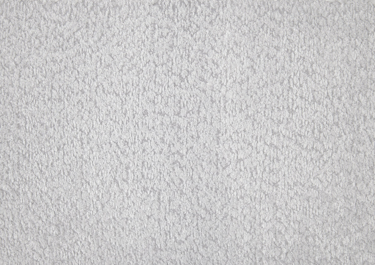 Carmel Light Gray Full Upholstered Platform Bed by Homelegance at Eve Furniture