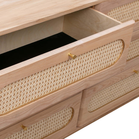 Carmen Cane 6 Drawer Dresser by TOV Furniture at Eve Furniture