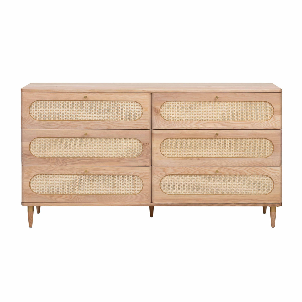 Carmen Cane 6 Drawer Dresser by TOV Furniture at Eve Furniture