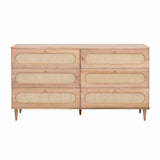 Carmen Cane 6 Drawer Dresser by TOV Furniture at Eve Furniture