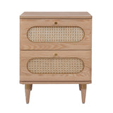 Carmen Cane Nightstand by TOV Furniture at Eve Furniture