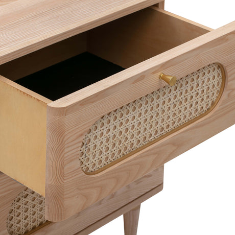 Carmen Cane Nightstand by TOV Furniture at Eve Furniture