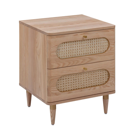 Carmen Cane Nightstand by TOV Furniture at Eve Furniture