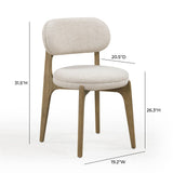 Carnation Performance Fabric Dining Chair by TOV Furniture at Eve Furniture