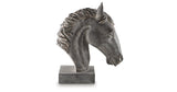 Carnlow Antique Black Sculpture by ASHLEY FURNITURE at Eve Furniture