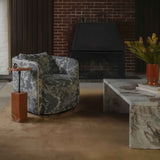 Caro Rosso Alicante Marble Side Table by Moe's Home at Eve Furniture