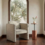 Caro Rosso Alicante Marble Side Table by Moe's Home at Eve Furniture