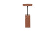 Caro Side Table Rosso Alicante Marble by Moe's Home at Eve Furniture